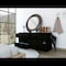 Tuhome Asteria 6 Drawer Double Dresser, Metal Handles, Black CLW5956 - alternate 1